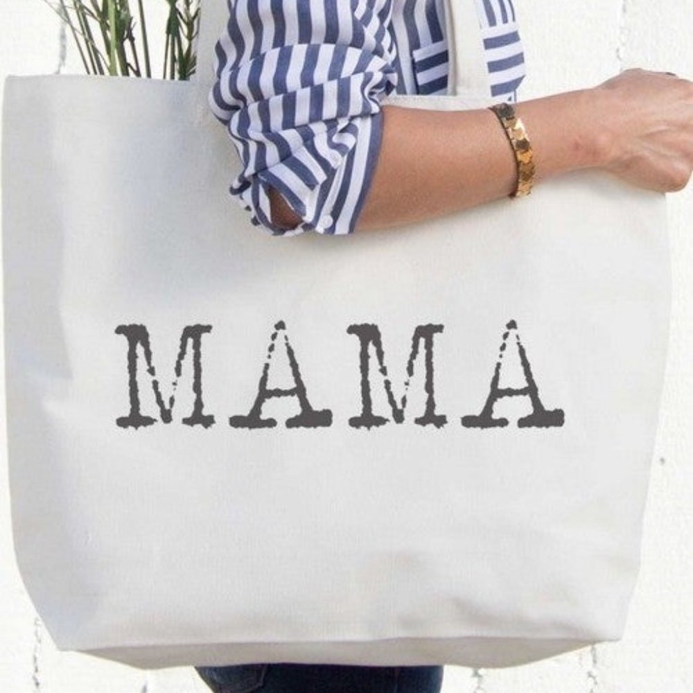 MAMA Canvas Tote Bag